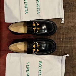 Bottega Veneta Black Monsieur Shoes size 41